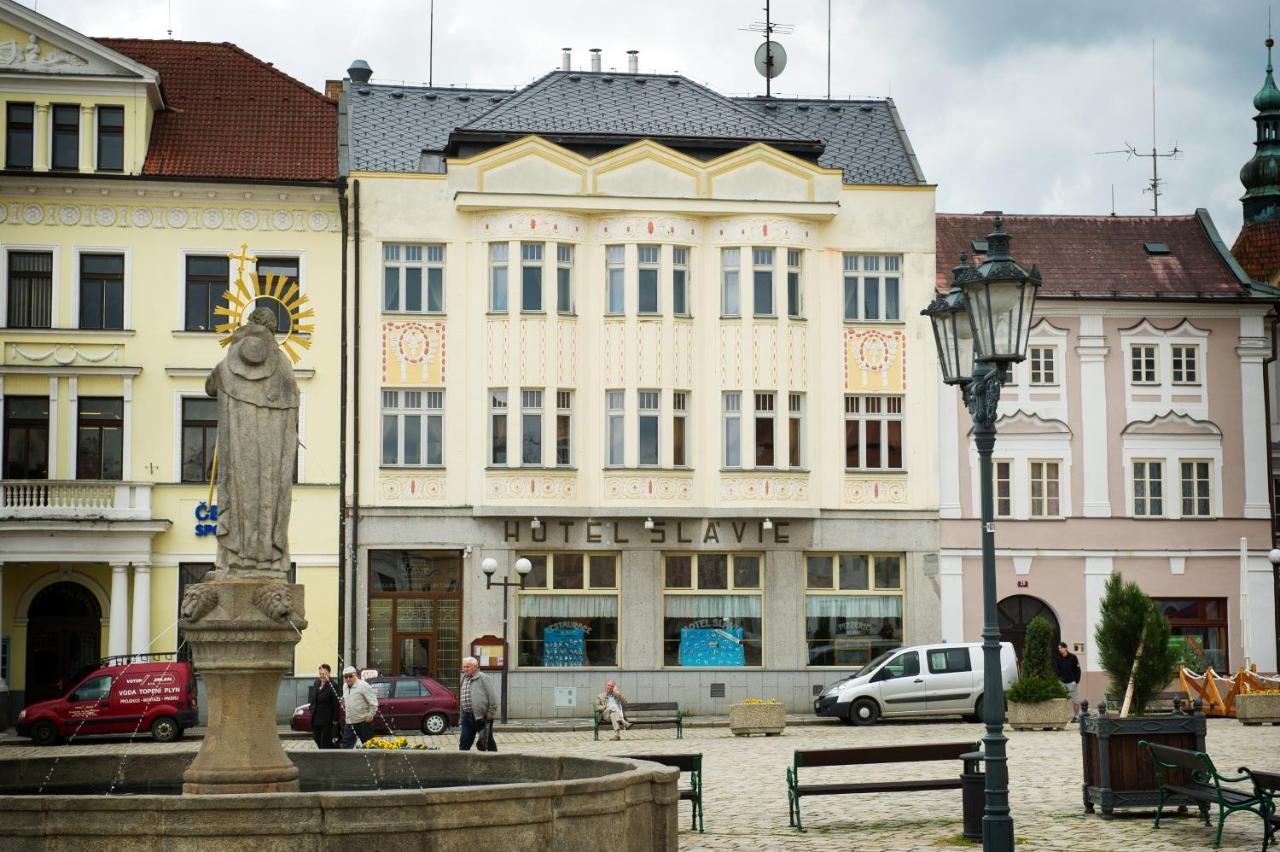 Hotel Slavie Pelhřimov Extérieur photo